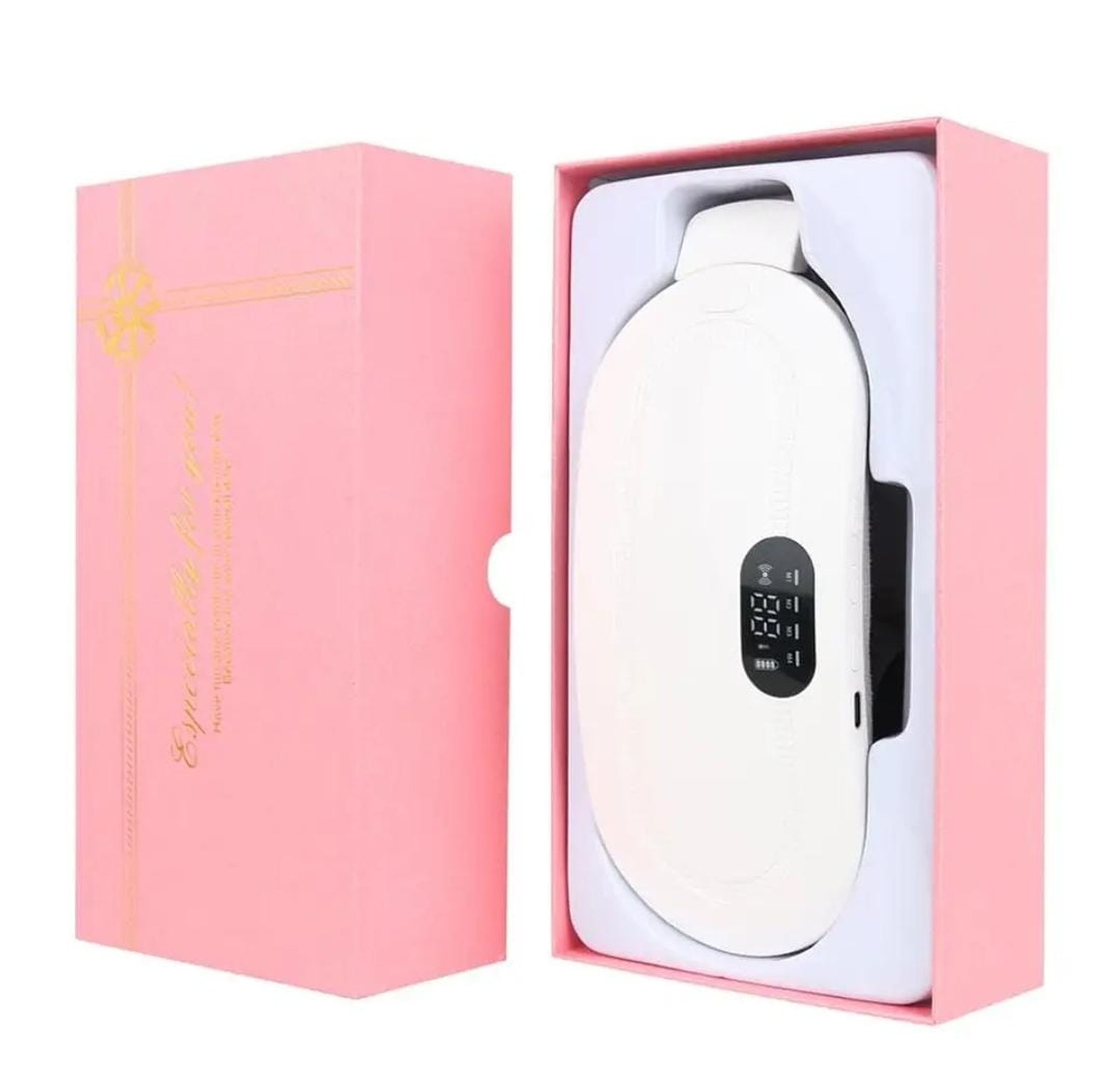 Portable Smart Menstrual Heating Belt – Adjustable Electric Warm Palace Waist Support for Cramp Relief image