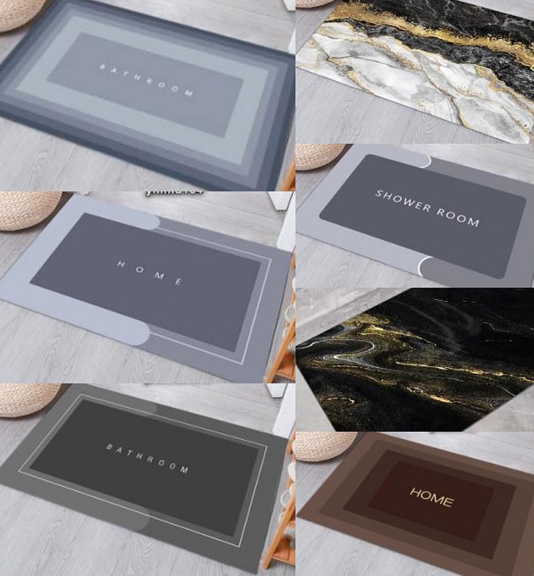 Super Absorbent Anti-slip Bathroom Floor Mat image
