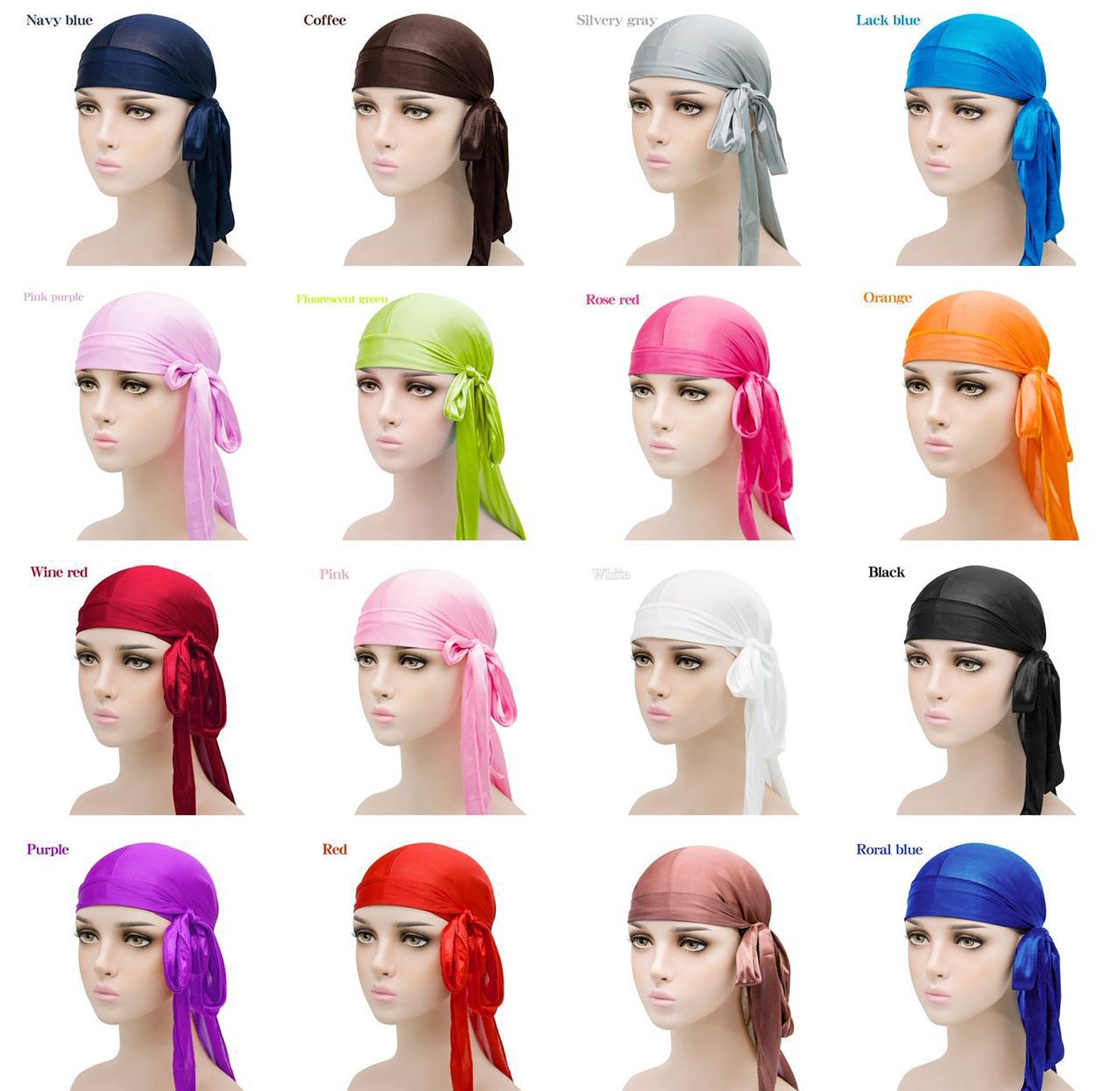 Unisex Satin Durag image