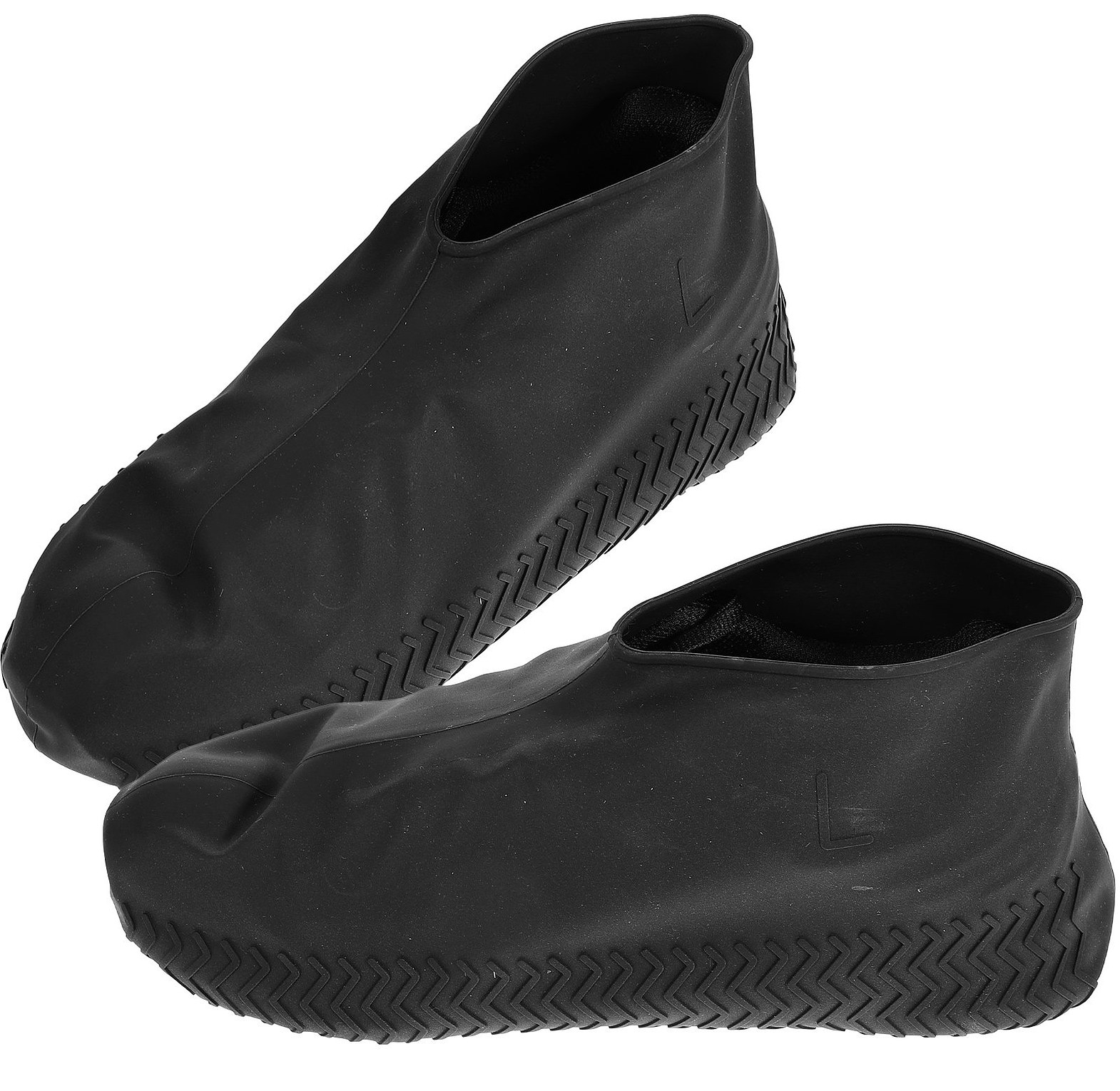 Reusable Waterproof Silicone Rain Shoe Covers with Anti-Slip Grip Sole – Heavy Duty Mud & Rain Footwear Protectors for Men & Women image