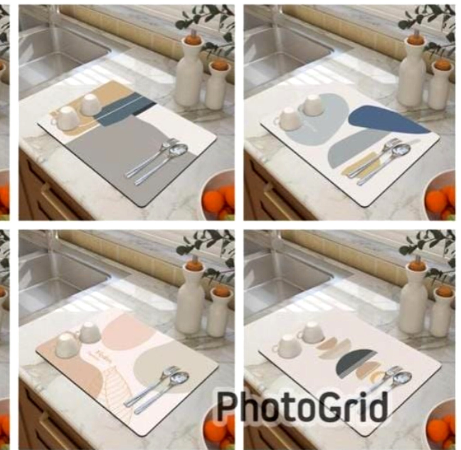 Utensil Drain Mat for Kitchen Counter image
