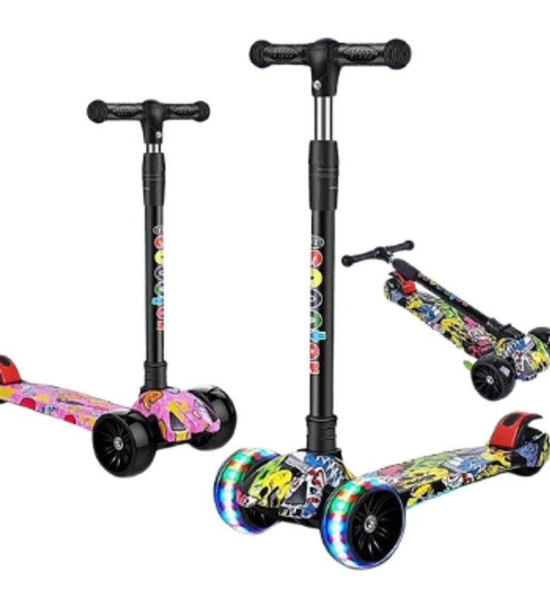Children's 3-Wheel Kick Scooter image