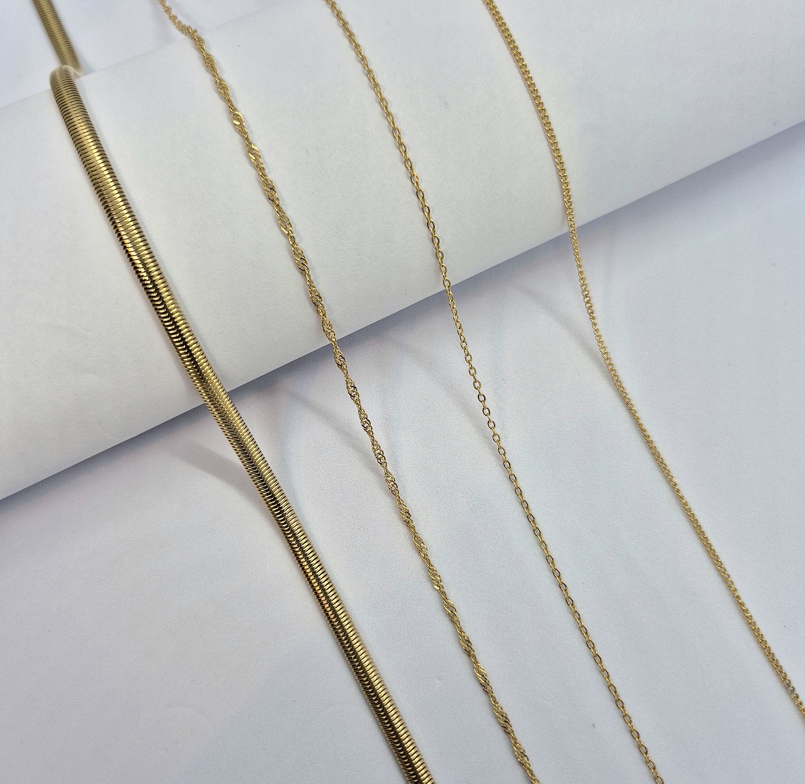 Curb Layering Necklace  image