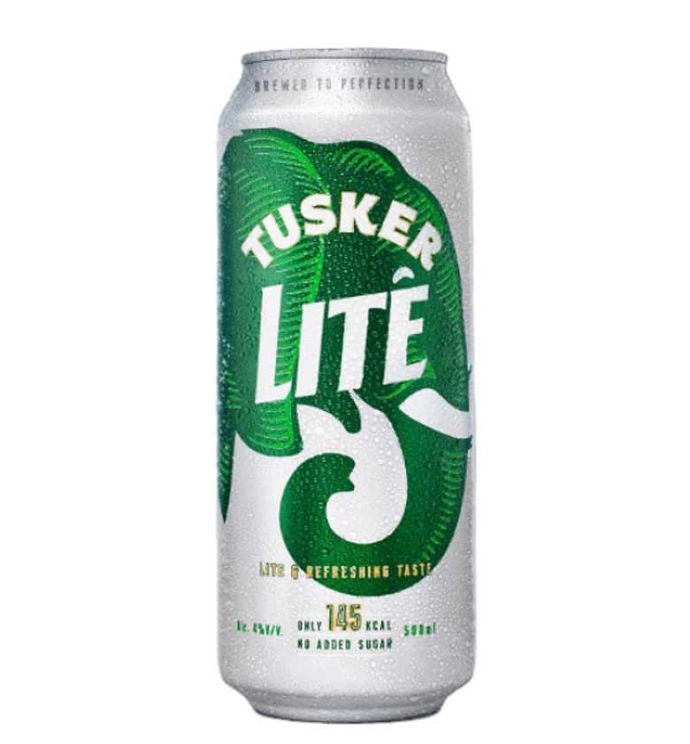 Tusker Lite 500ml image