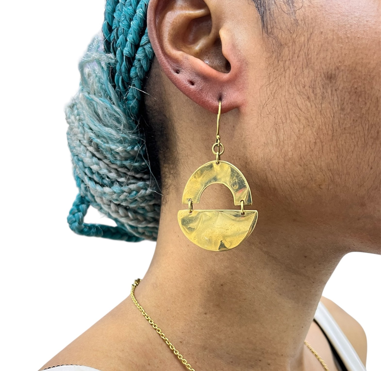 Tolu Brass Earrings  image