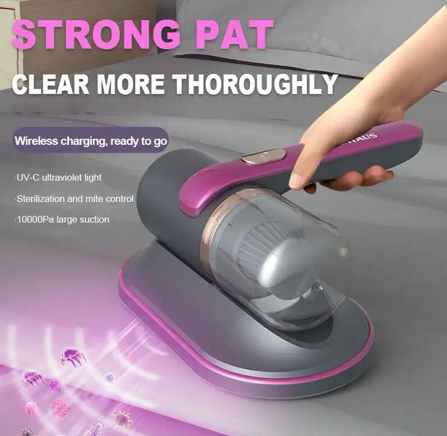 Handheld Mattress Vacuum Cleaner image