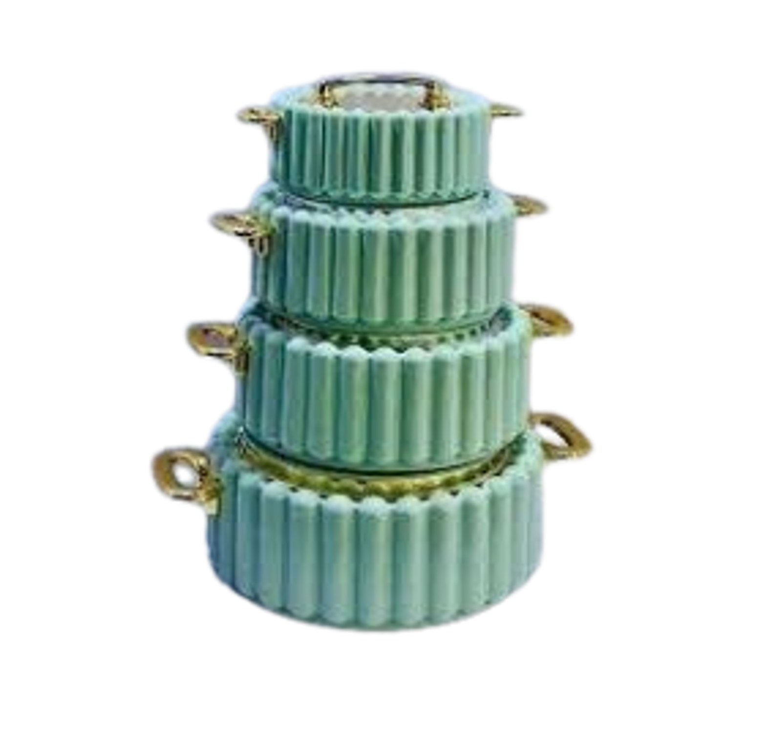 Hotpot. Gold Star 4pcs of Insulated Hotpots Food Warmer image