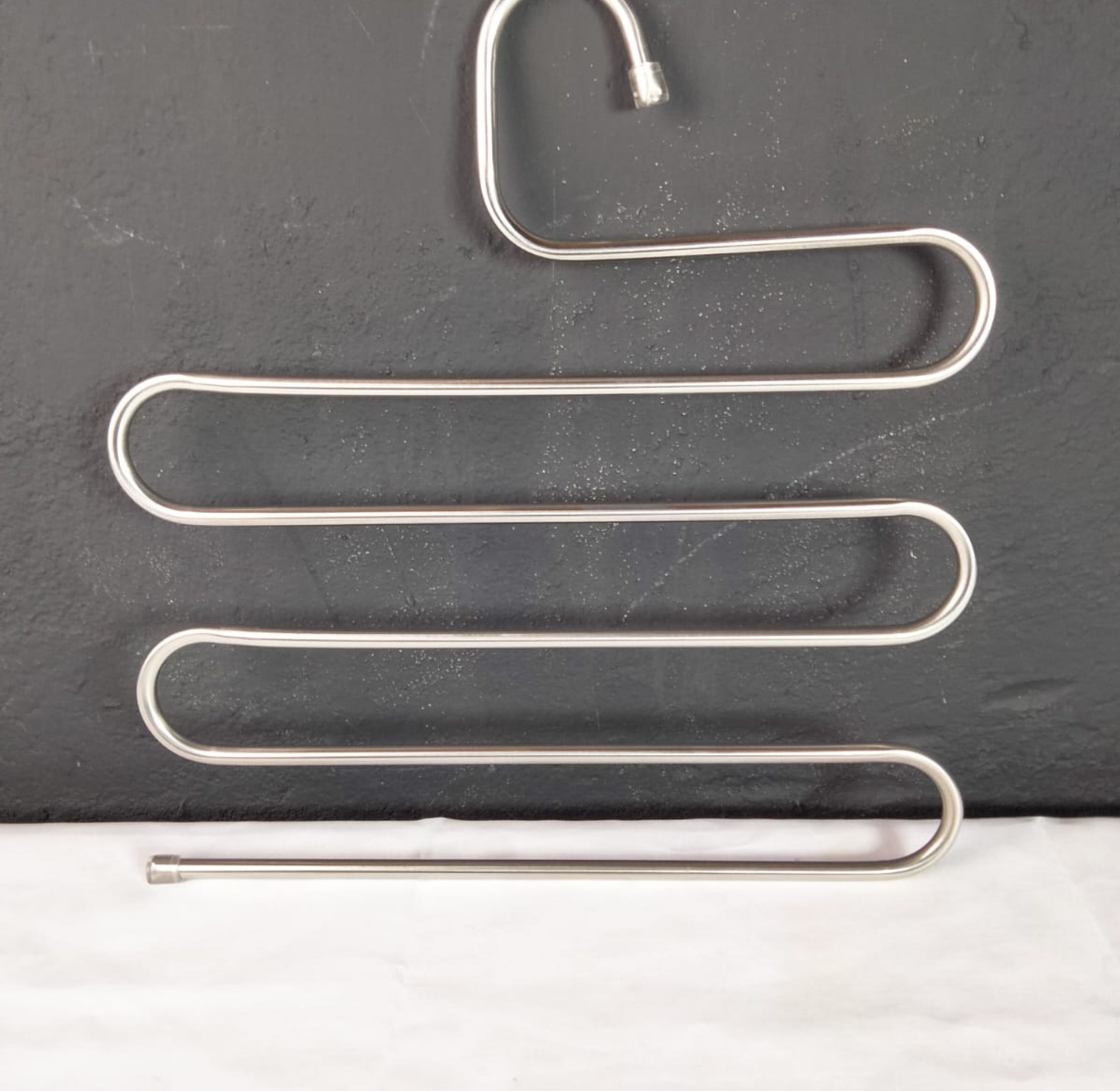 5pcs Space Saving Heavy Stainless Steel Trouser Organizer ( Multi~purpose Hanger) image