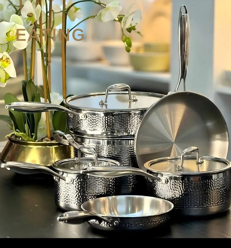 10PCS Premium Stainless Steel Cookware Set image