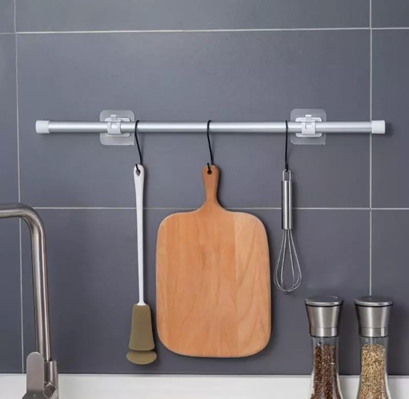 Curtain Rod Hooks with Clamp image