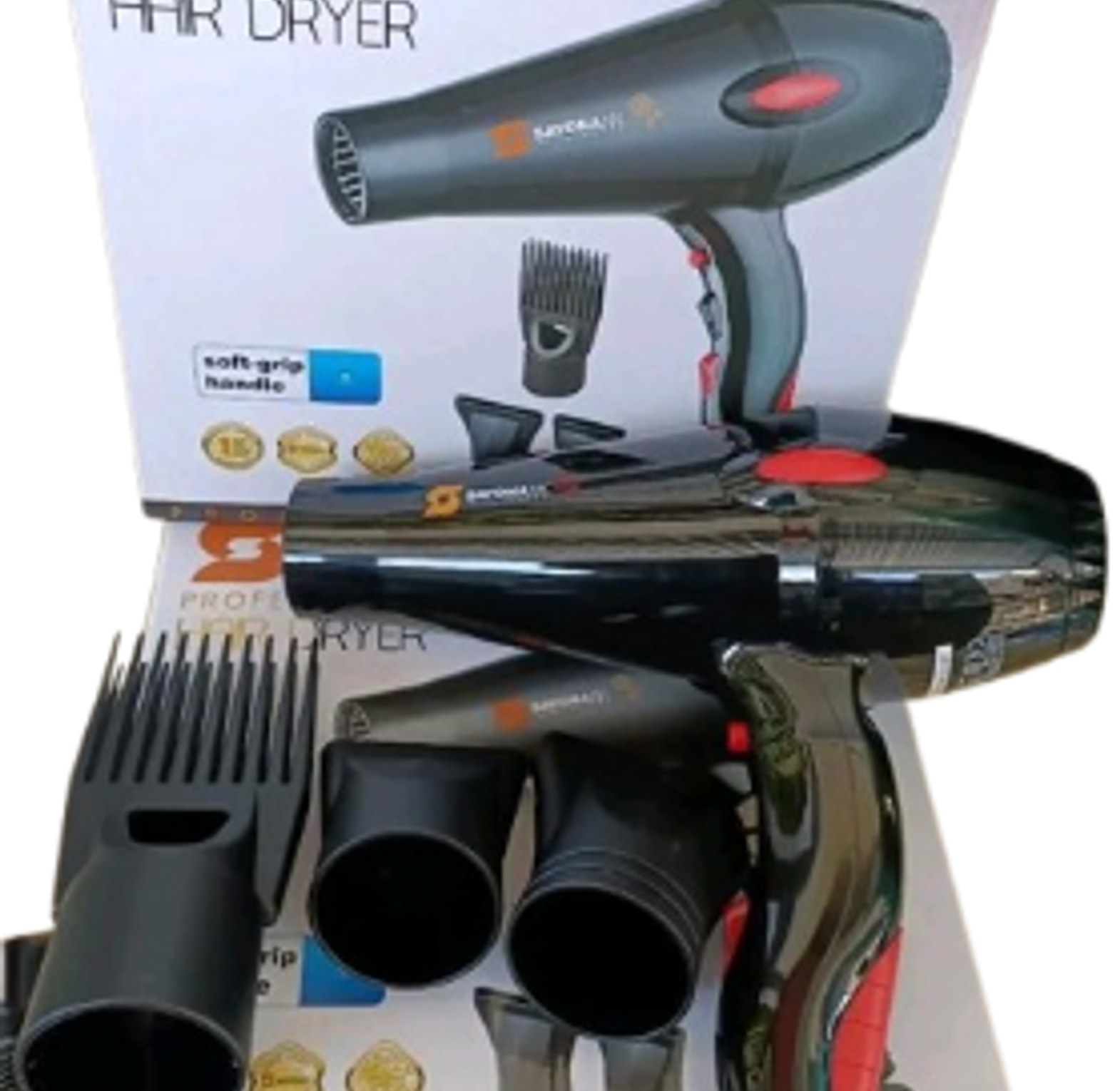 HAIR BLOWDRY. Sayona Commercial HAIR BLOW DRIER 2000W High Quality Soft Grip Handle. BEST QUALITY RECOMMENDED image