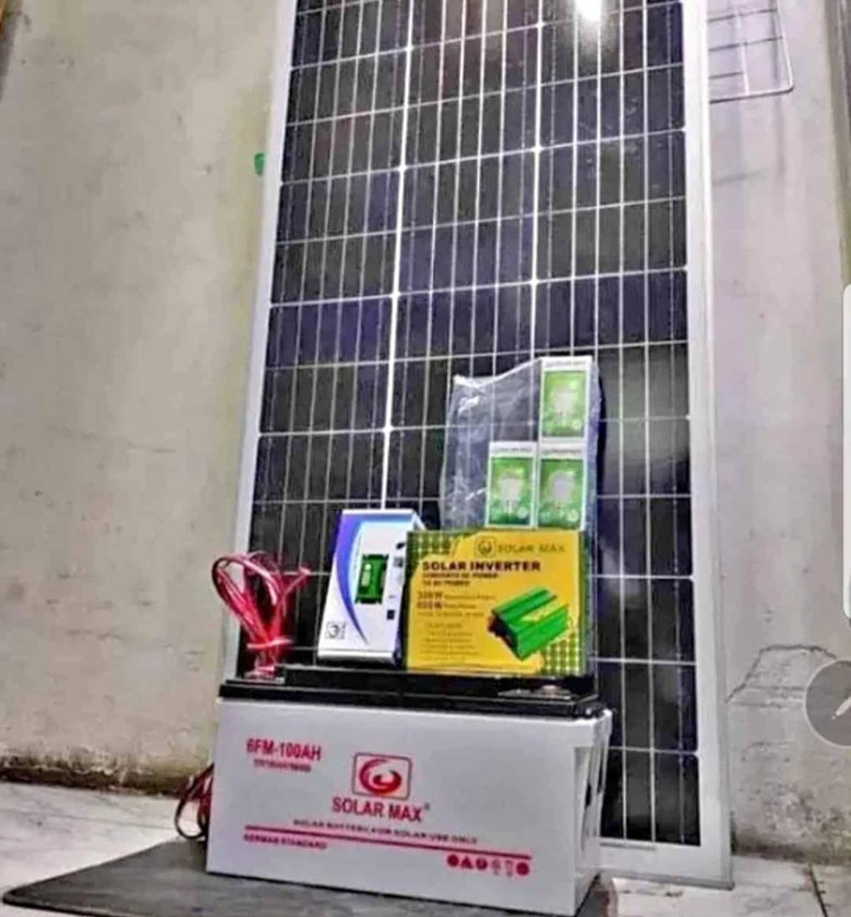 200watts complete solar kit image