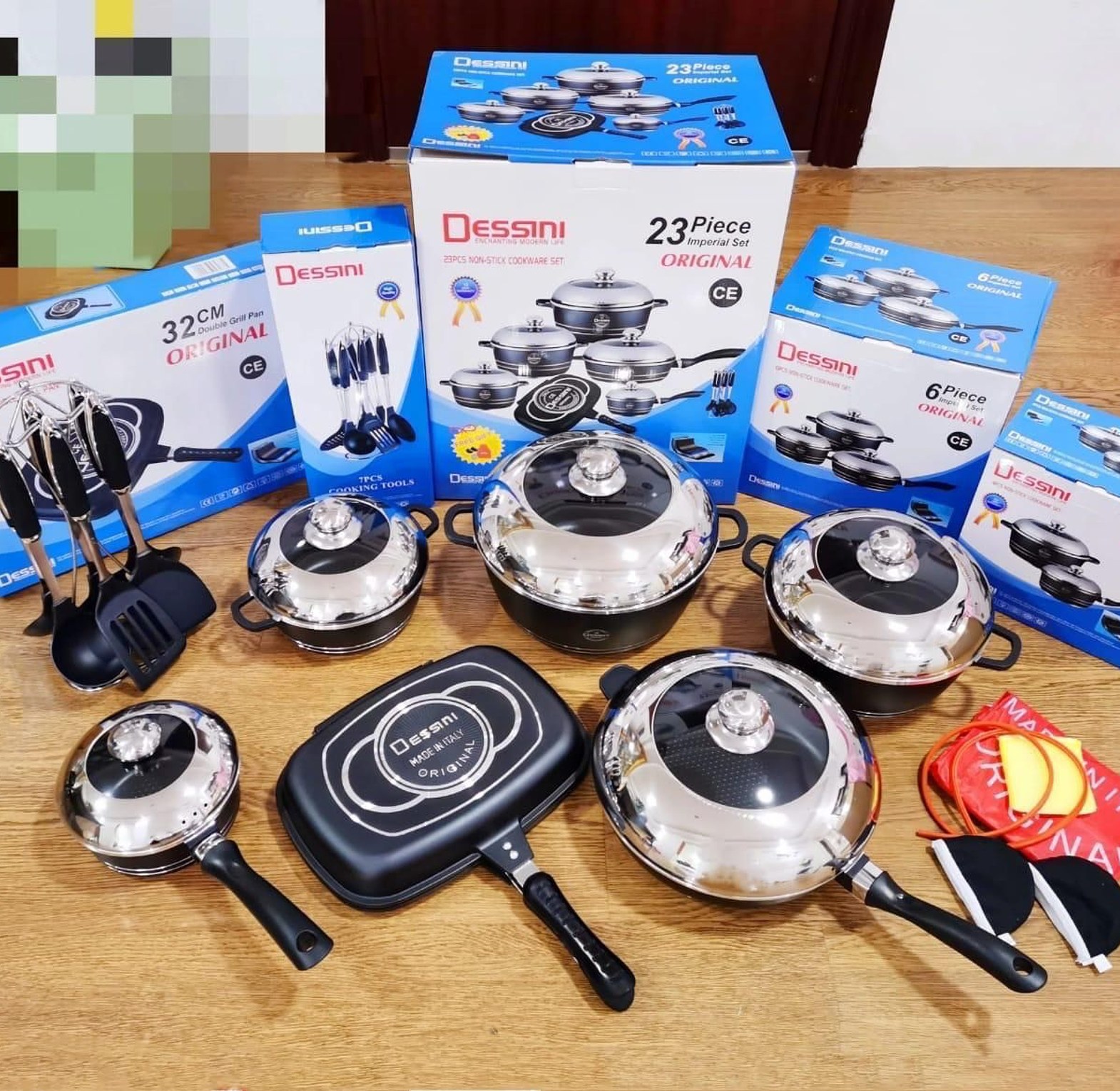 Dessin 23 PCS COOKWARE SET NON STICK DURABLE image