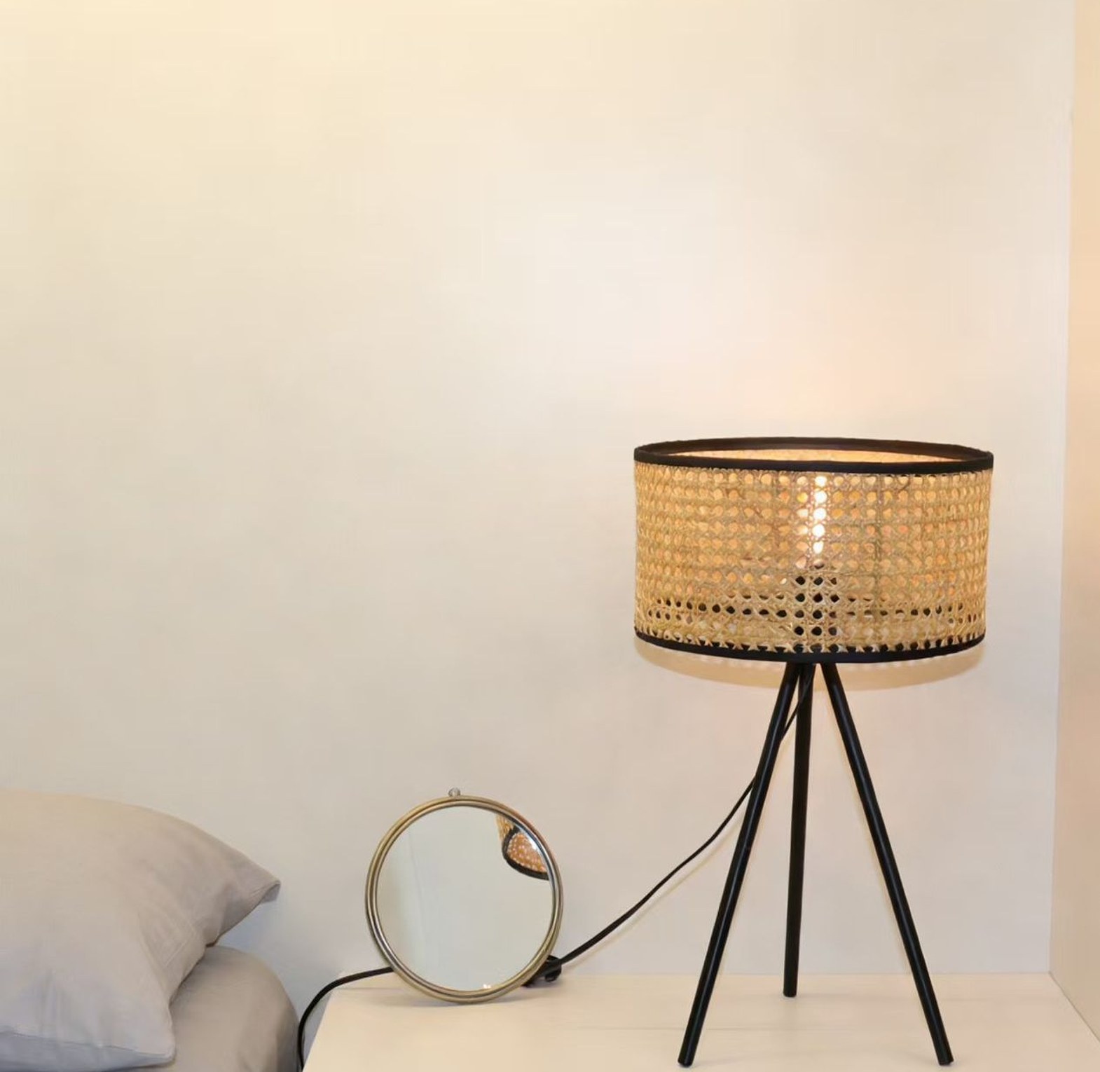 Rattan lamp  image