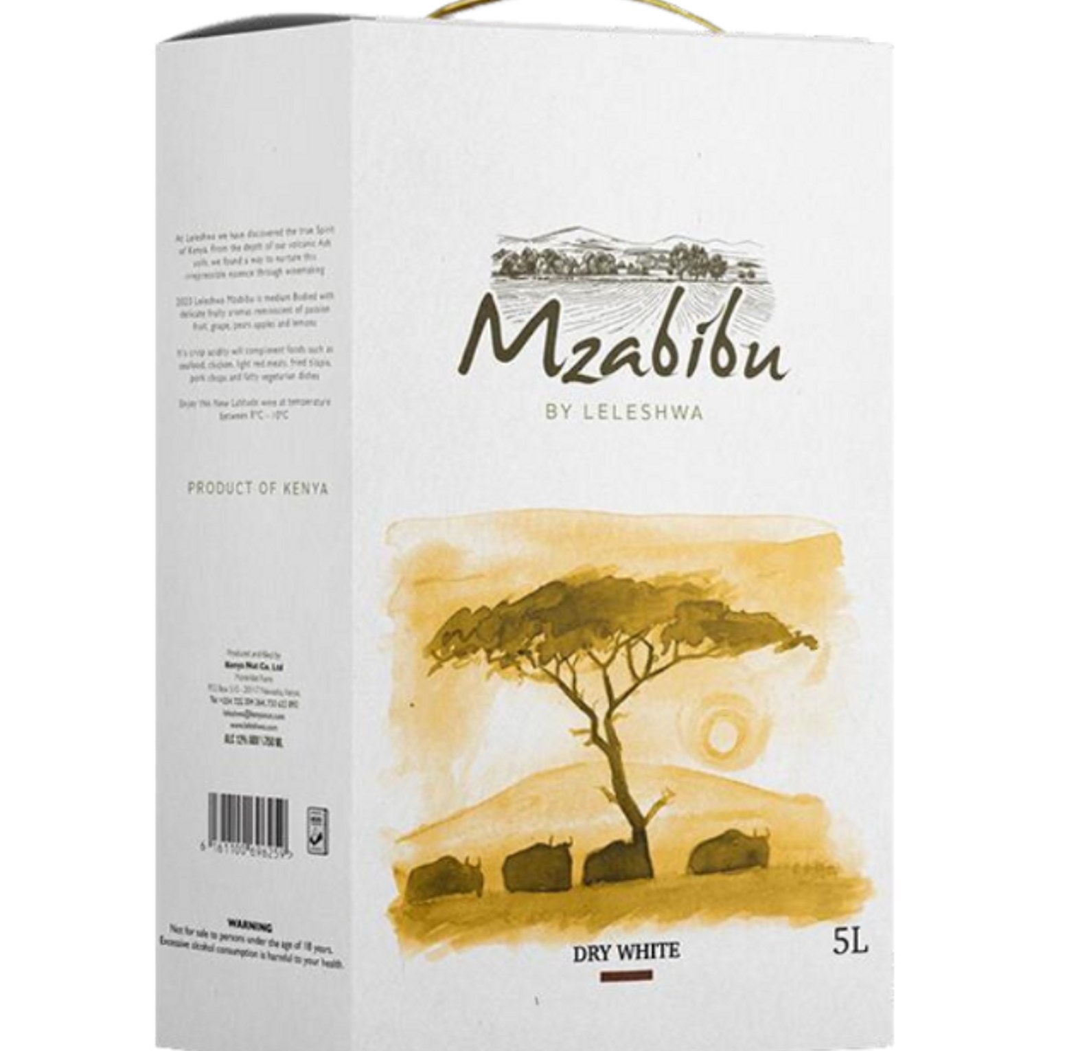 Mzabibu dry white [5l] image