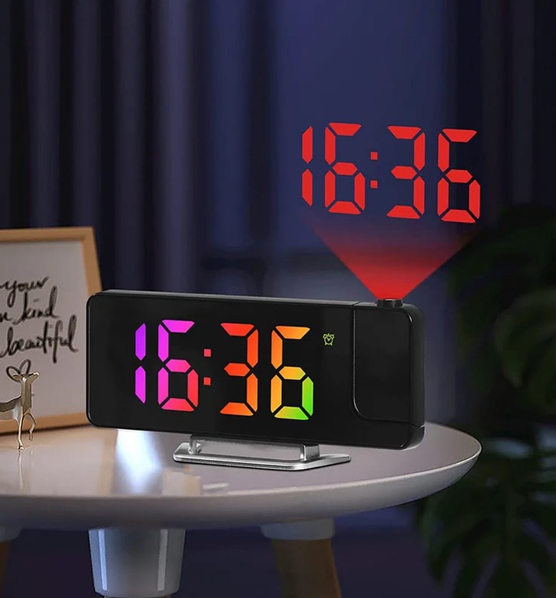 LED Digital Projection Alarm Clock image