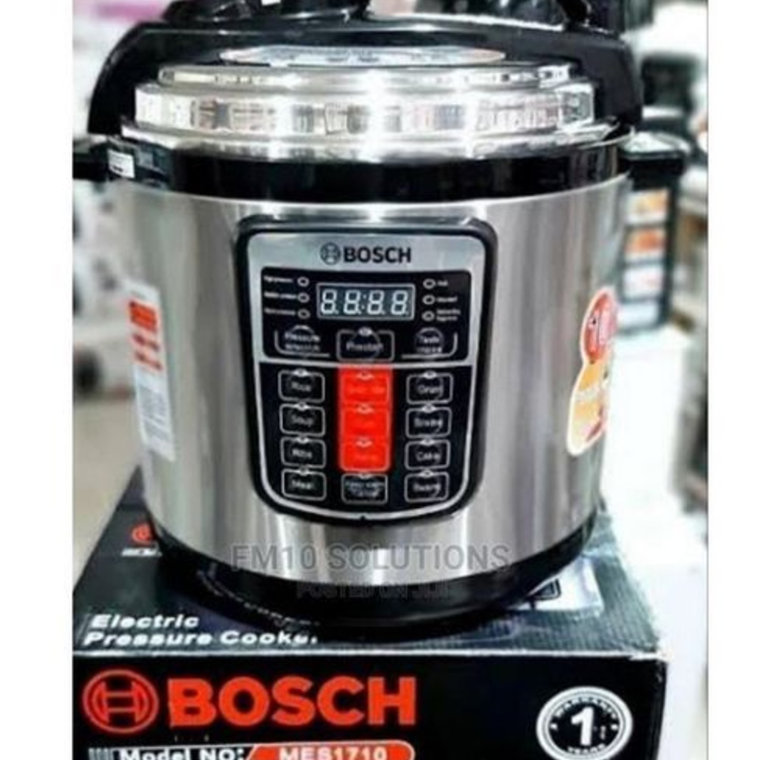 Electric Pressure Cooker. Bosch 6 Litres Multifunctional Electric Pressure Cooker Best Quality HIGHLY RECOMMENDED image