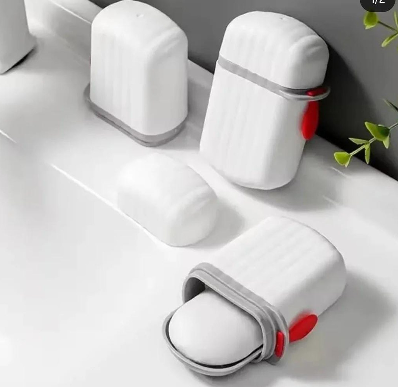 Portable travel soap holder image