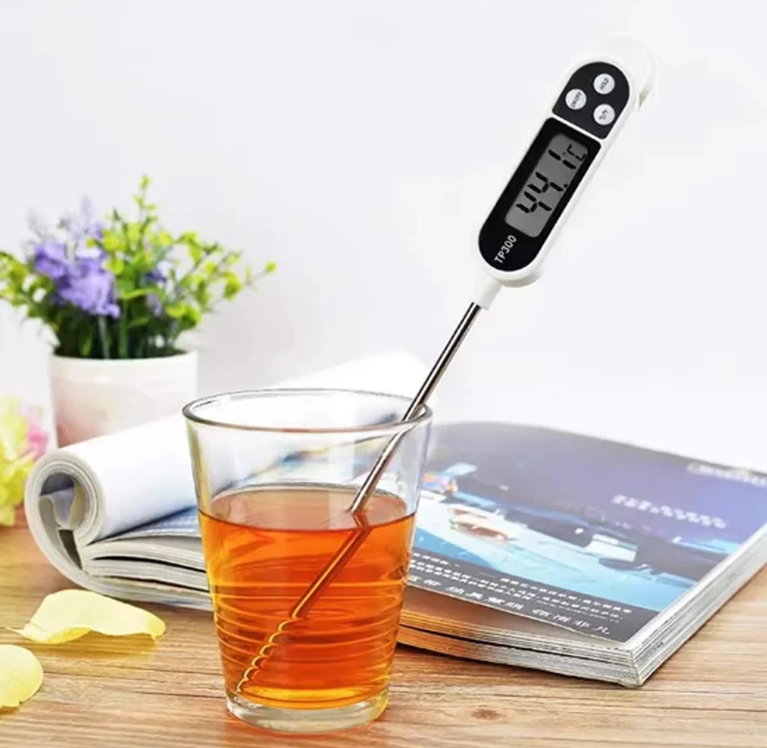 Digital Food Thermometer For Cooking, Bbq & Baking image