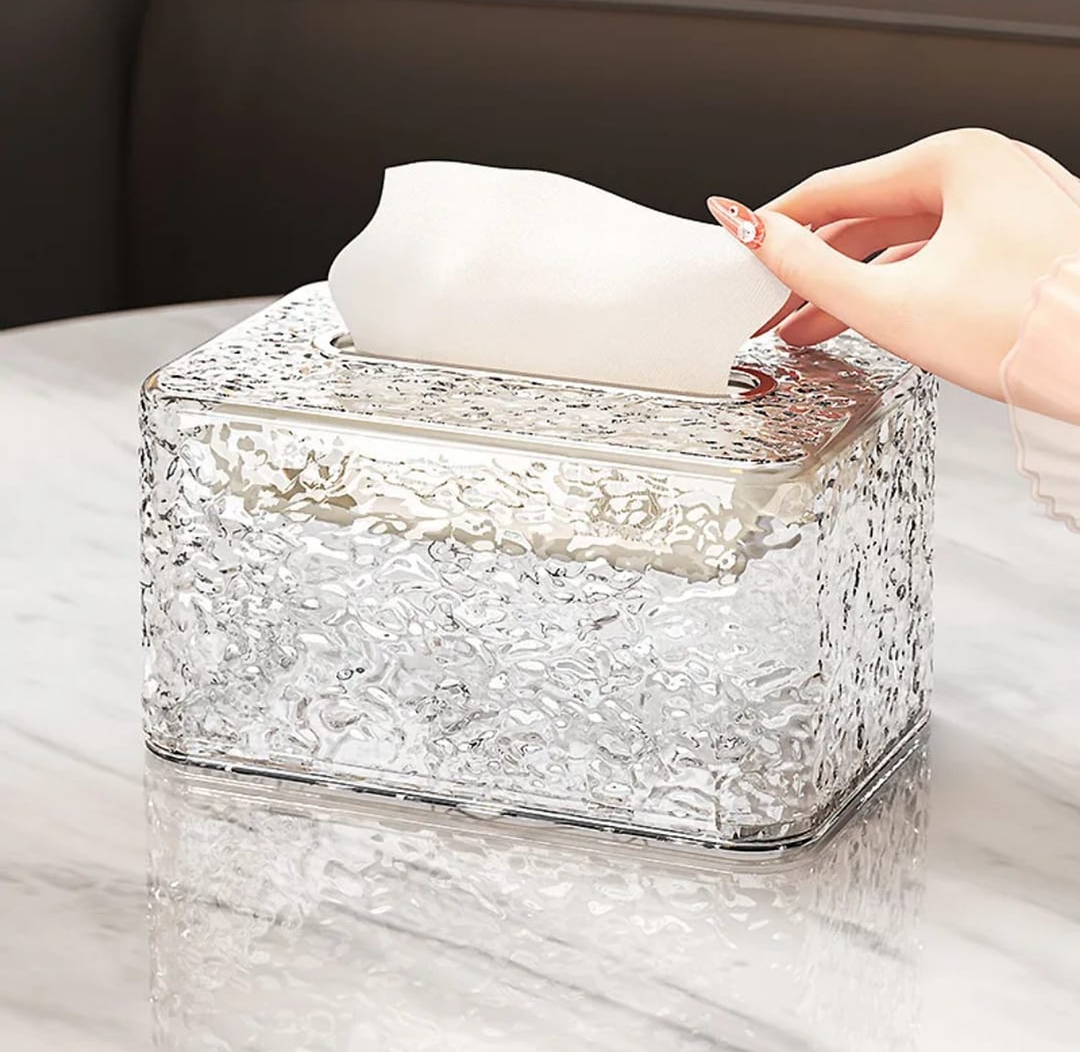 Water Ripple Tissue Box  image