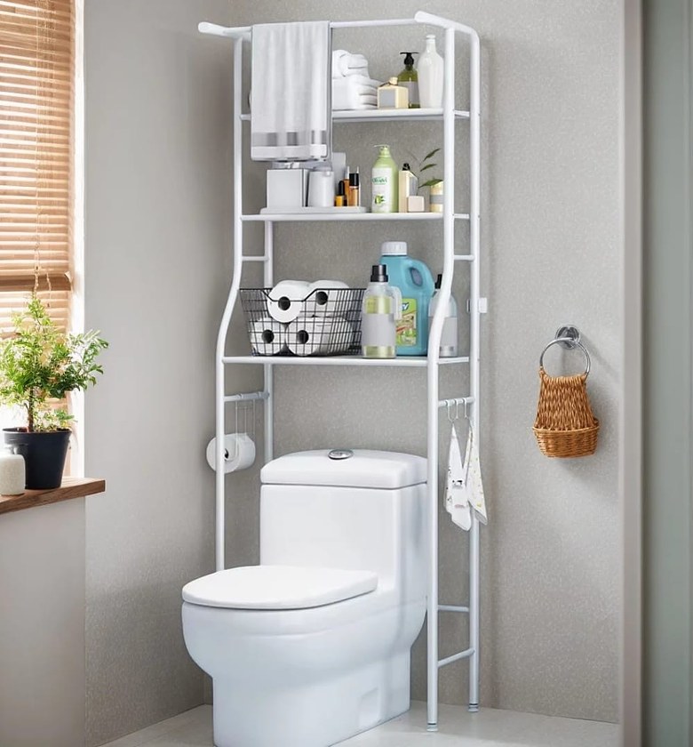 Over-The-Toilet Storage/Organizer Rack image