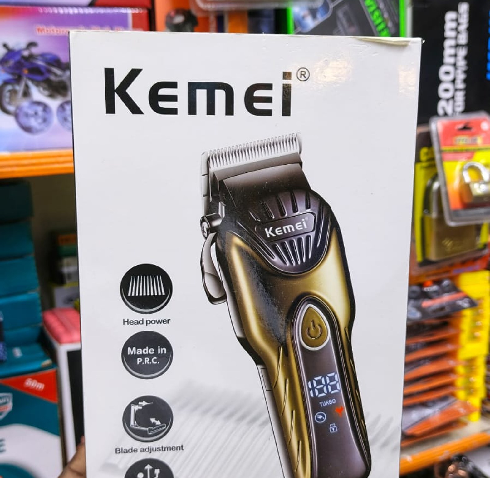 Kemei KM-1990B Professional Rechargeable Hair Clipper image