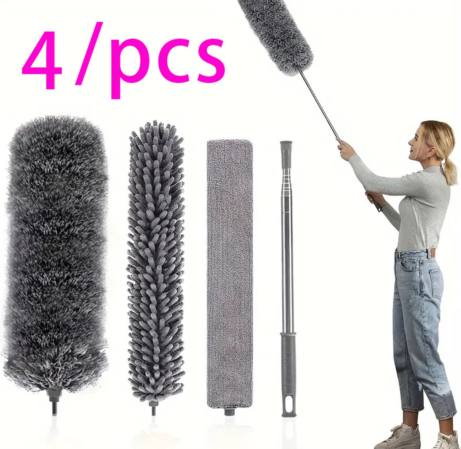 Multifunctional Retractable Duster (Bendable Head) image