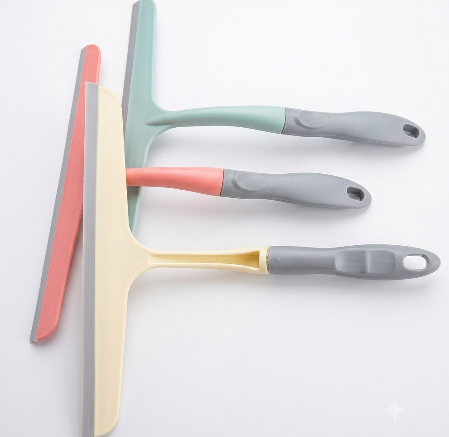 Multi-Purpose Glass Squeegee and Window Wiper for Streak-Free Bathroom, Mirror, and Car Cleaning image