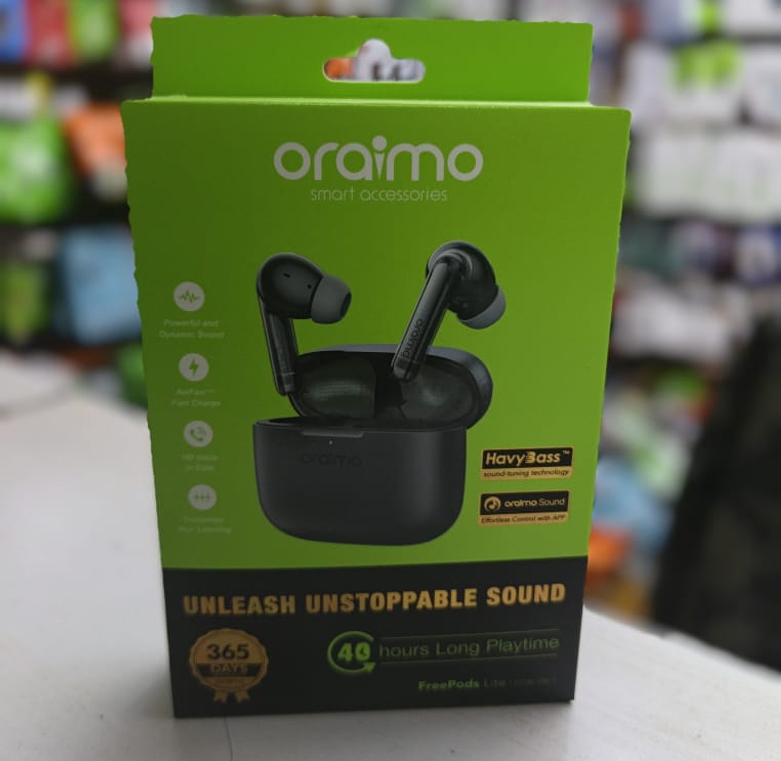  Oraimo FreePods Lite True Wireless Earbuds.  image