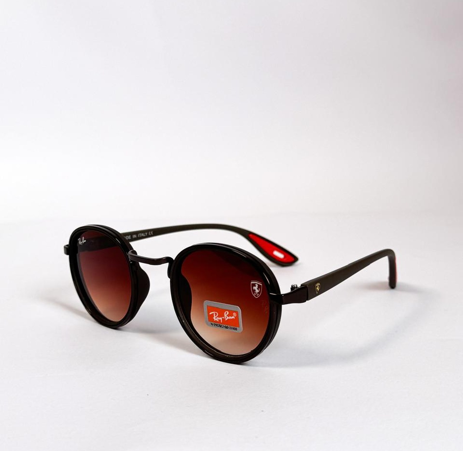 RayBan Rimflex Ferrari gradual brown  image