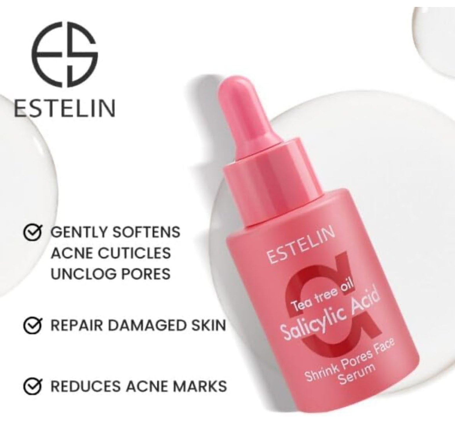 Estelin shrink pores face serum   image