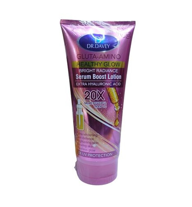 Dr. Davey Gluta-Amino Healthy Glow Bright Radiance Serum Boost Lotion 20X image