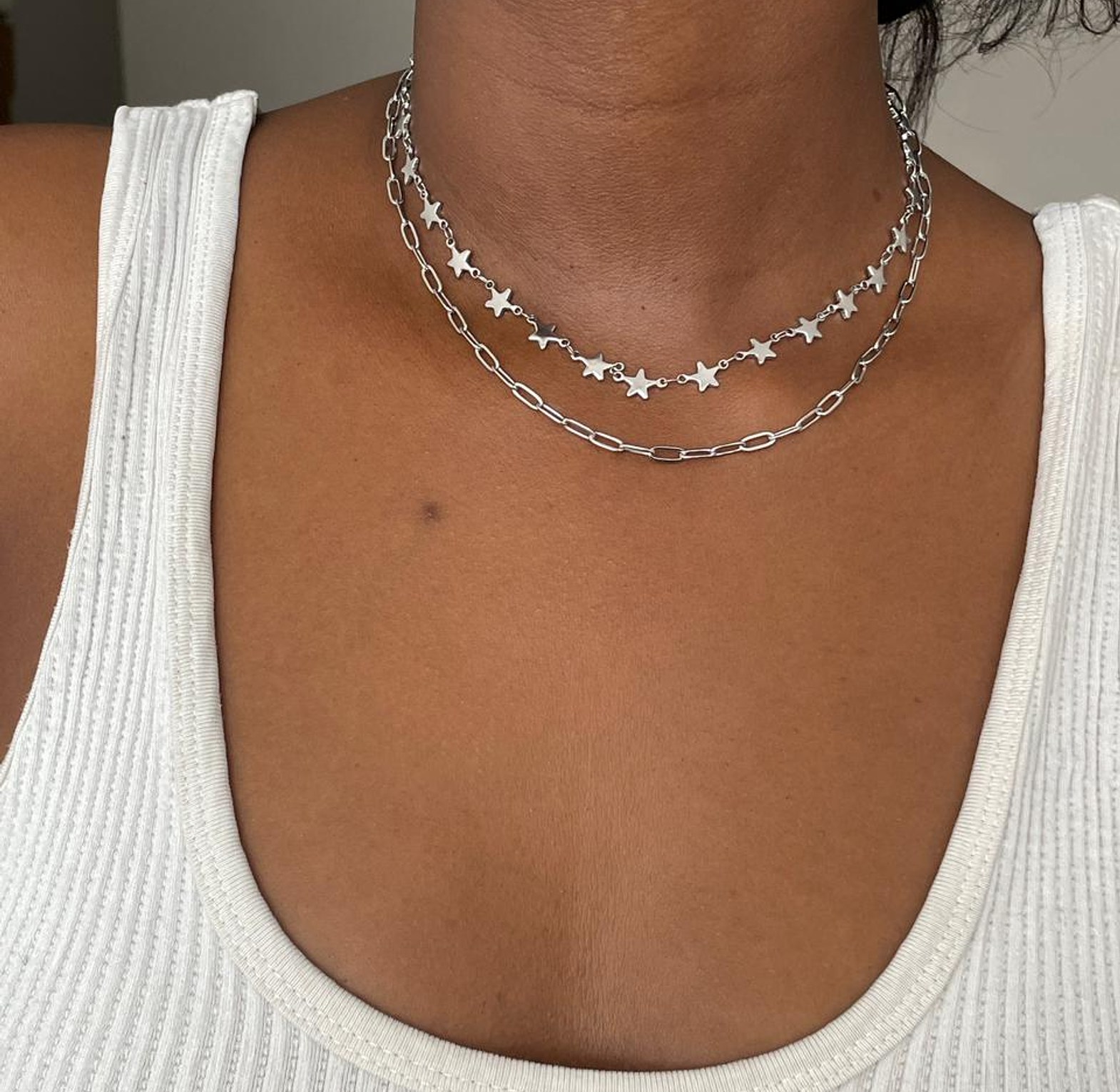 Celestial Charm Layered Necklace image