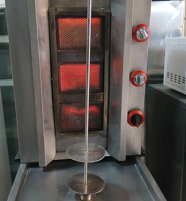 3 Burner shawarma image