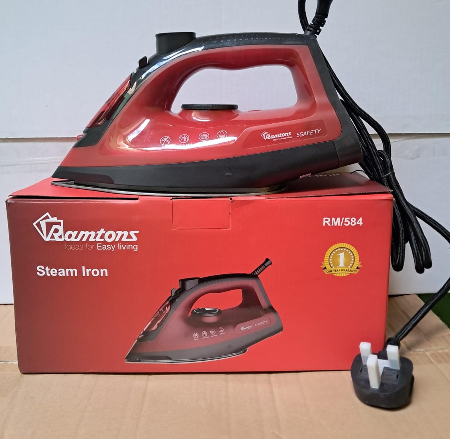 Original Ramtoms Steam Commercial iron box iron  image