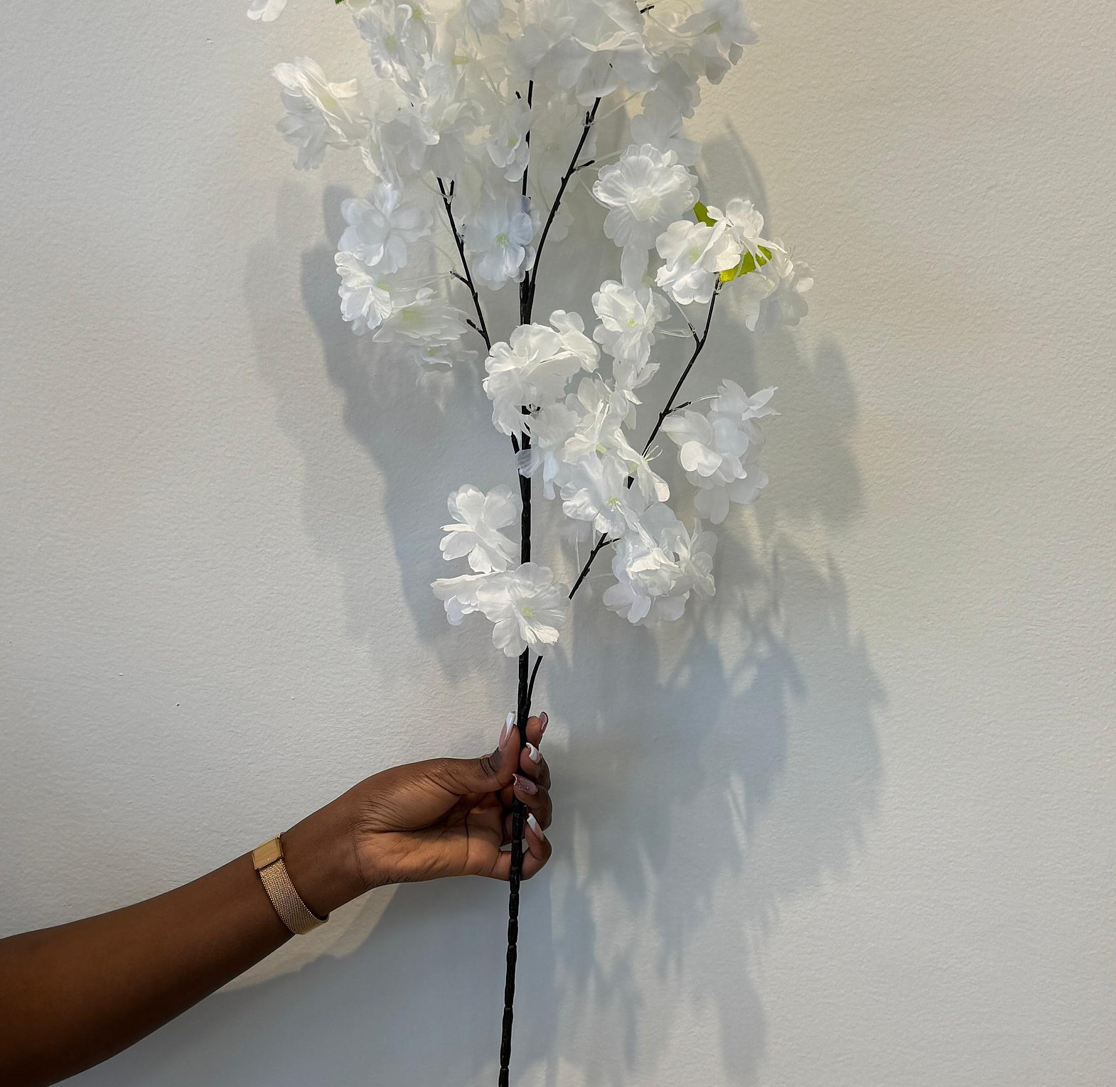 4 forks of cherry blossom  image