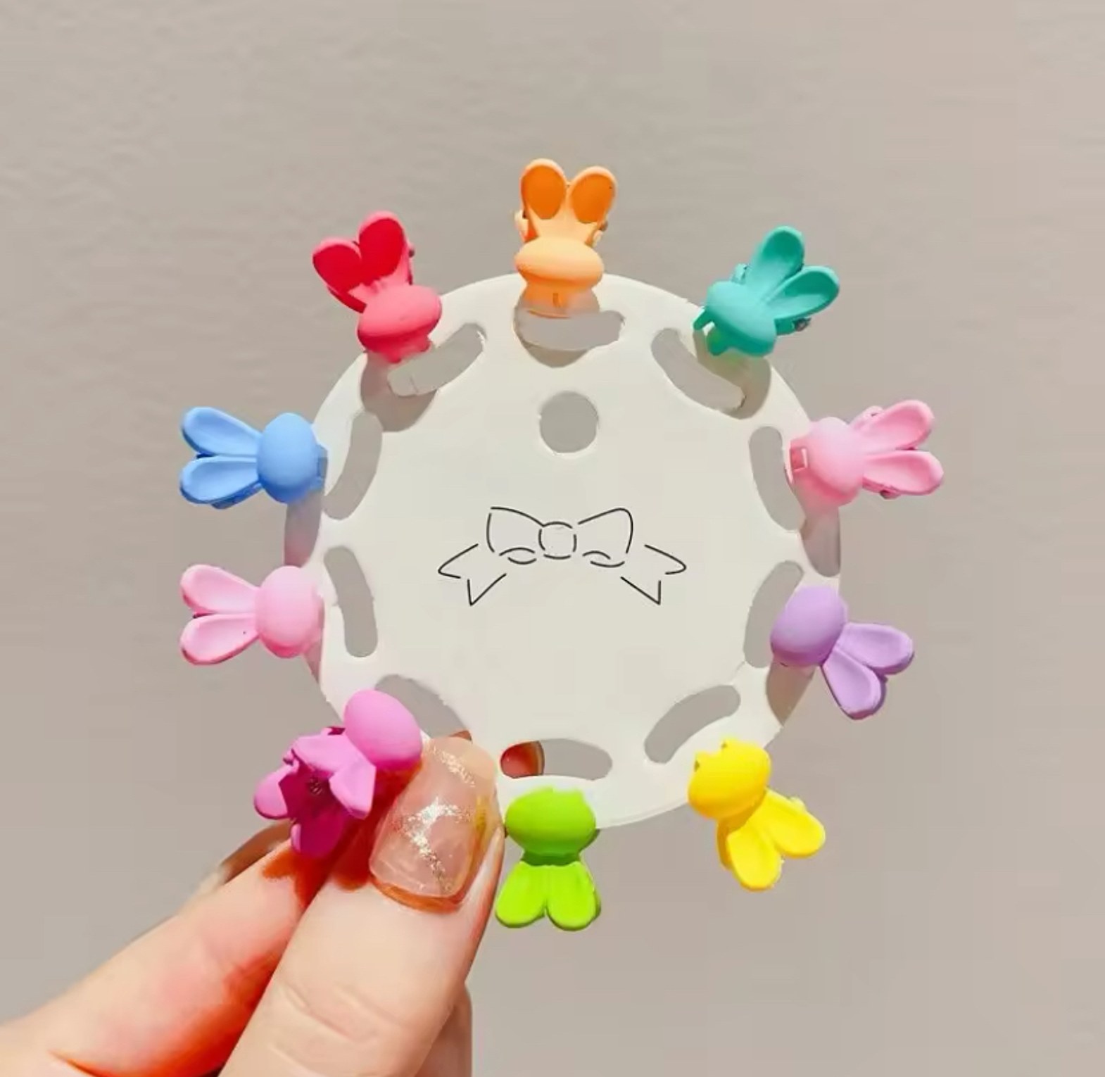 Mini cute baby hair clips hair accessories girls small pins headwear  image