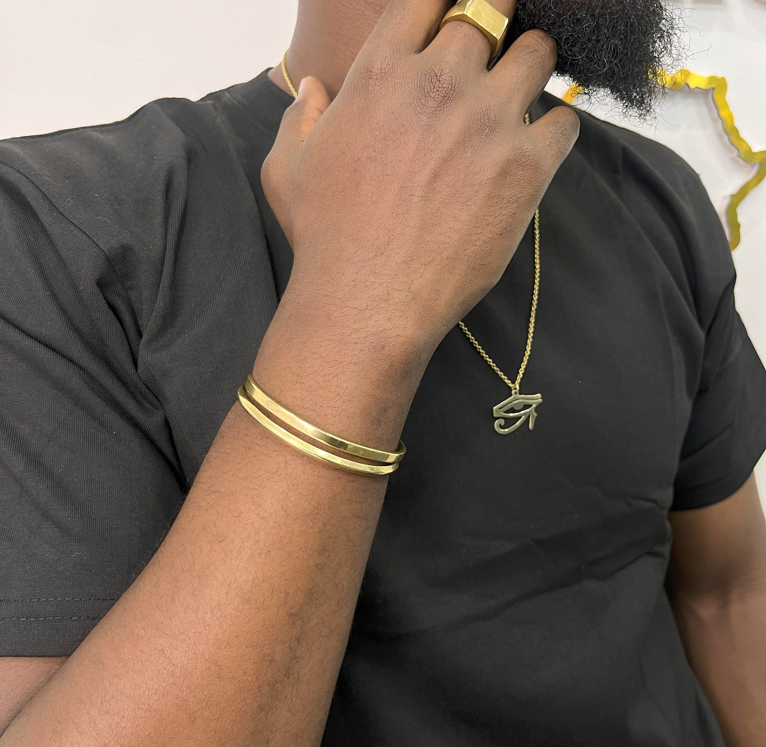 Ajani Brass Bracelet  image