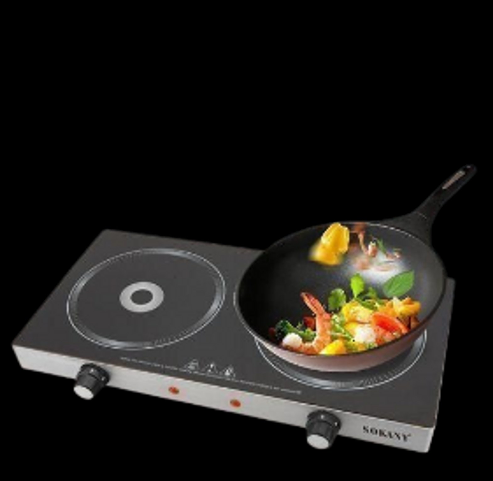 Sokany double inducation cooker image