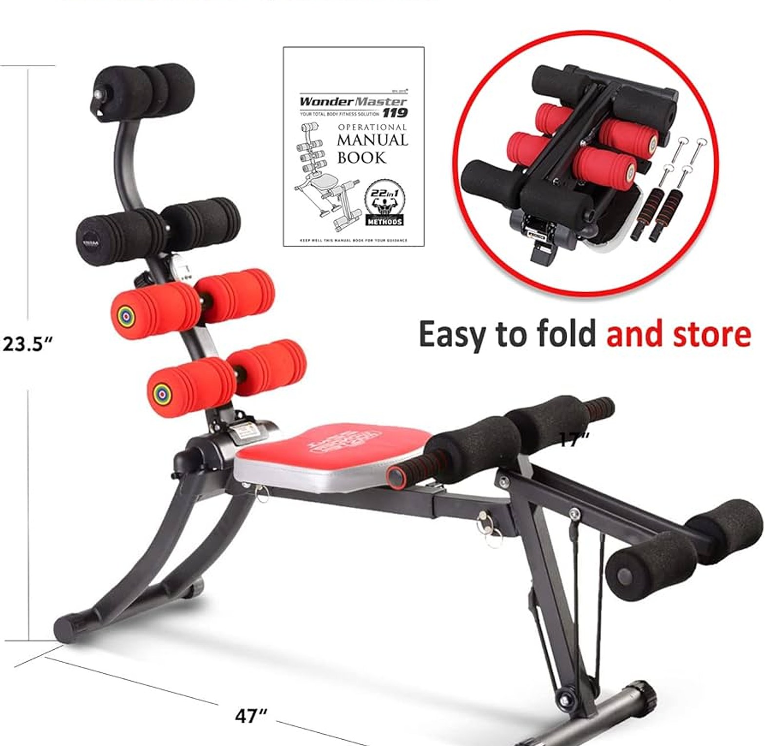 22 in 1 Wonder Master Exercise Machine  image