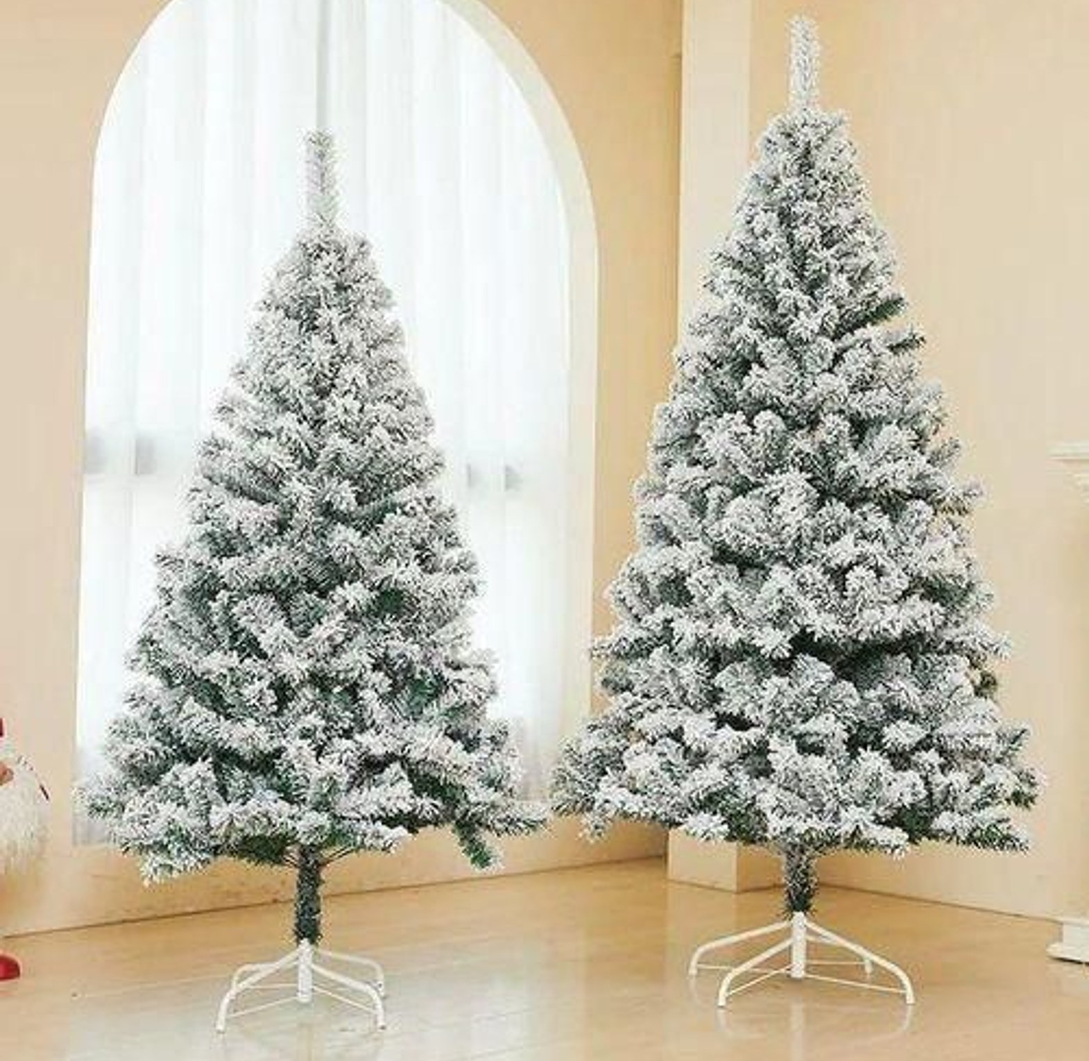 Tree Artificial Snow Flocked image