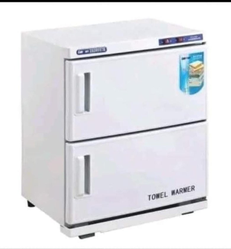  Double-door electric towel warmer, image