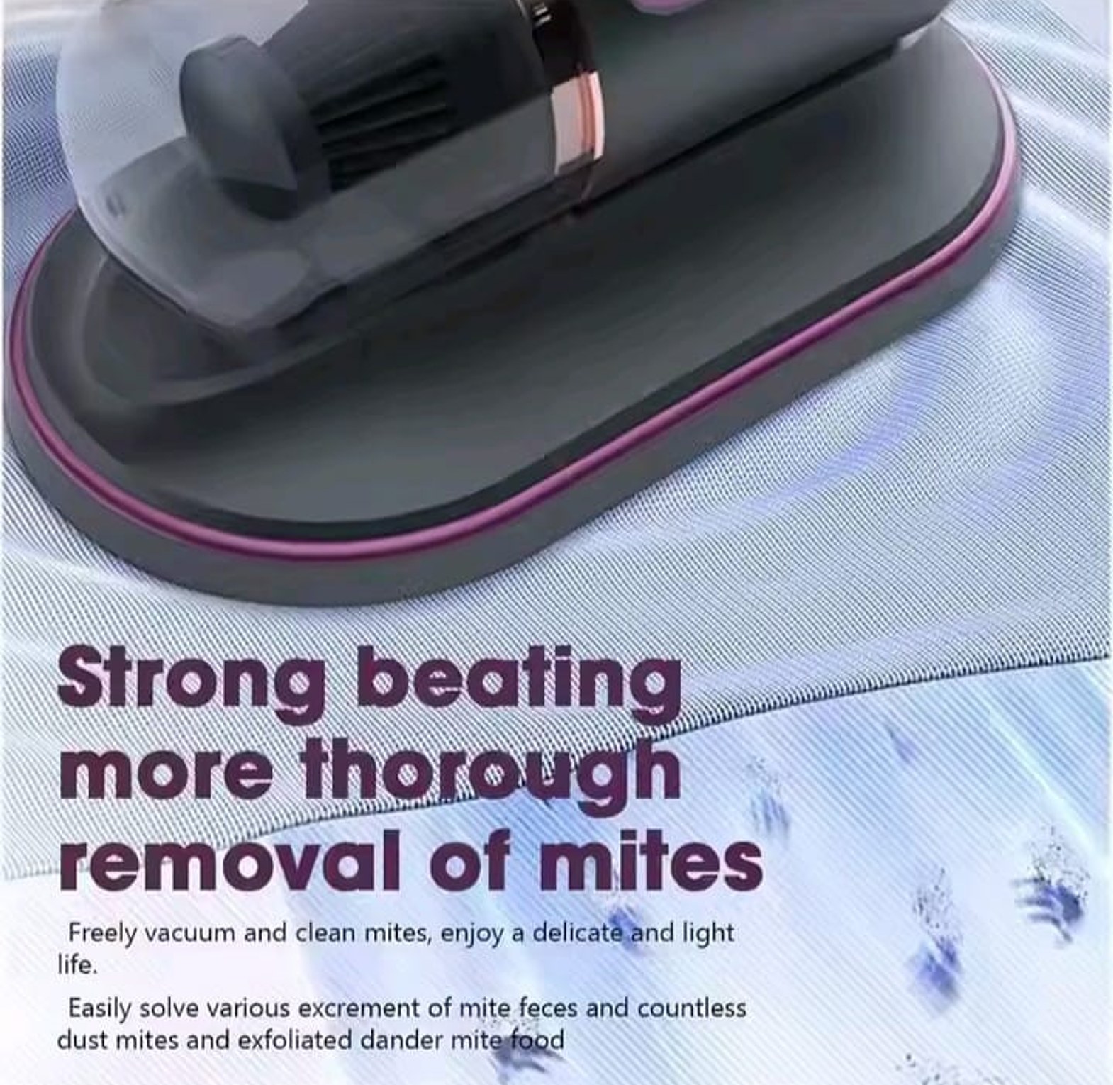 Mattress or Couch Vacuum Cleaner, Mites Remover image