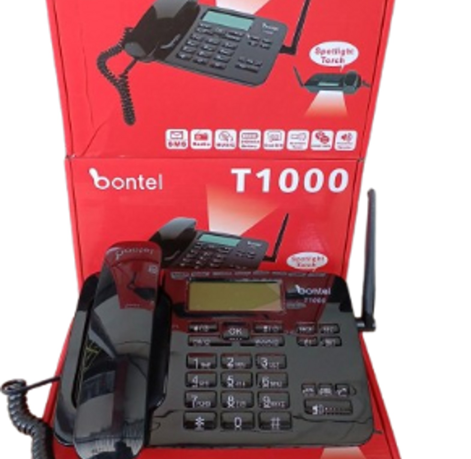 Landline Phones. Bontel T1000 Fixed Wireless GSM Desk Phone image