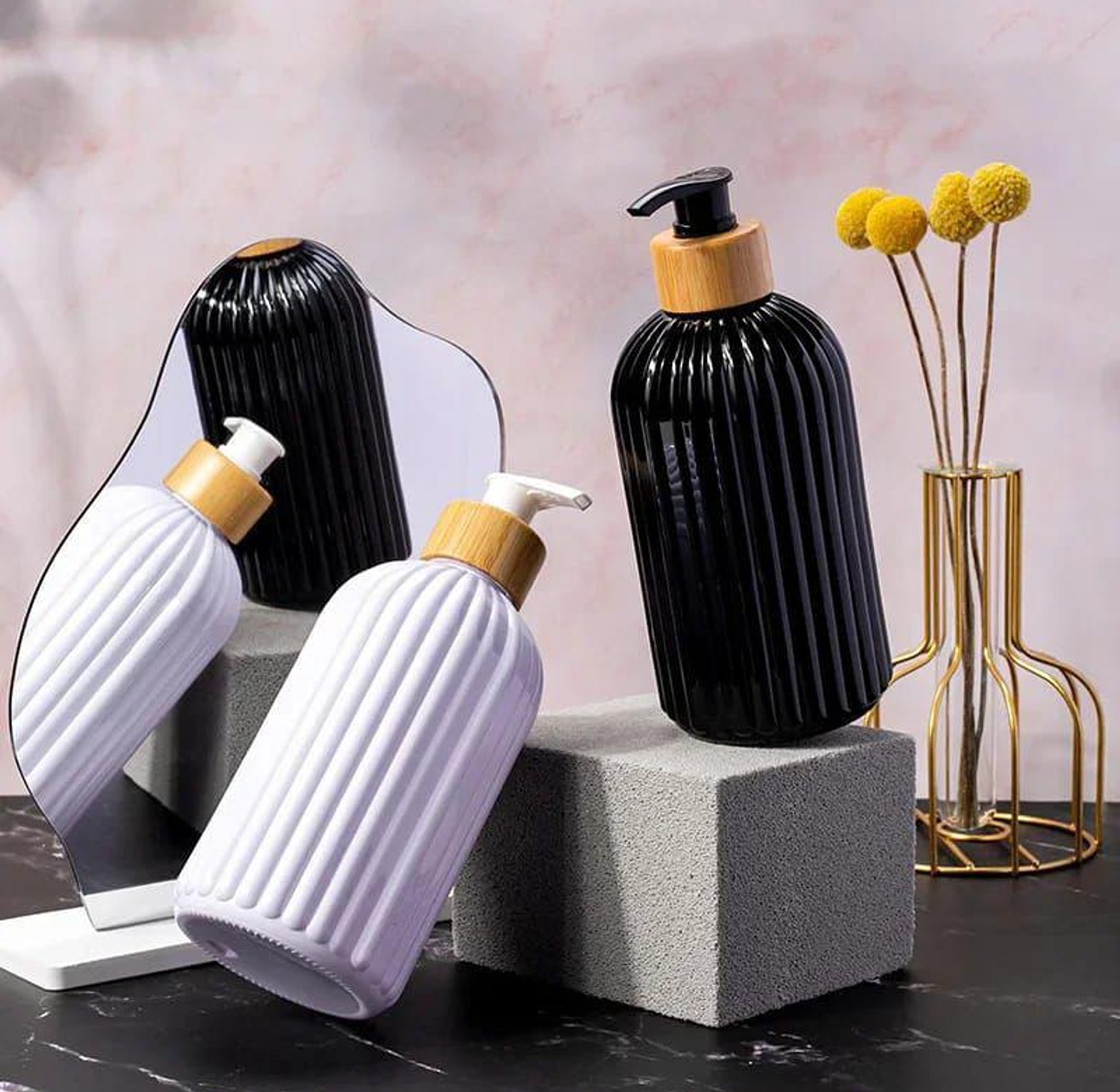 Non breakable soap dispensers image