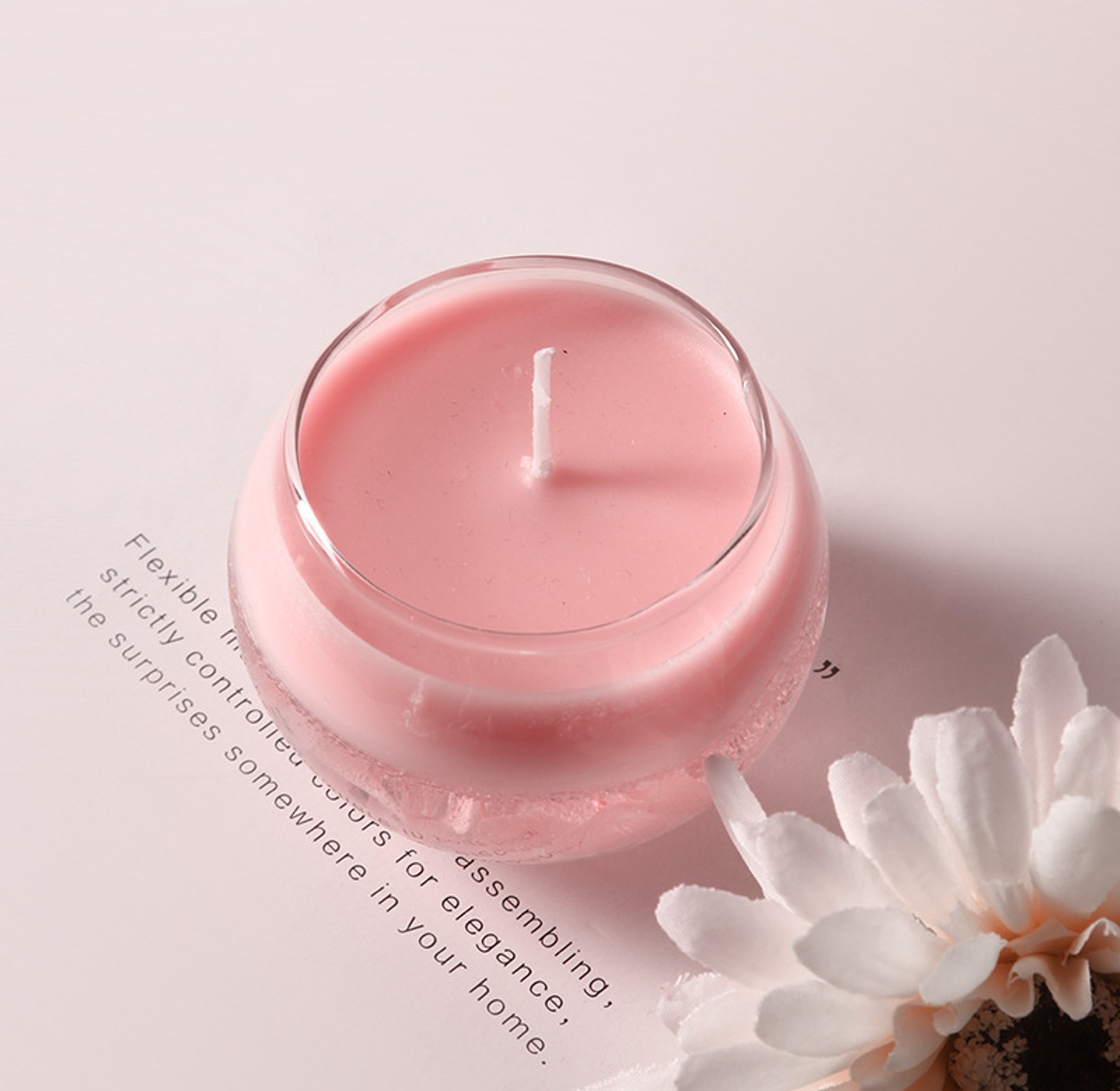 Scented Candle, Organic Candles Gift,8 Hours Long Burning image