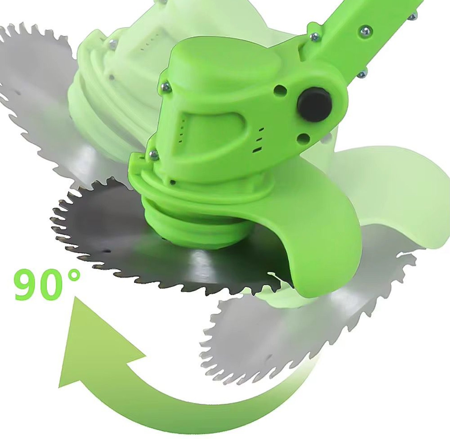 Cordless Electric Lawn Mower / Trimmer image