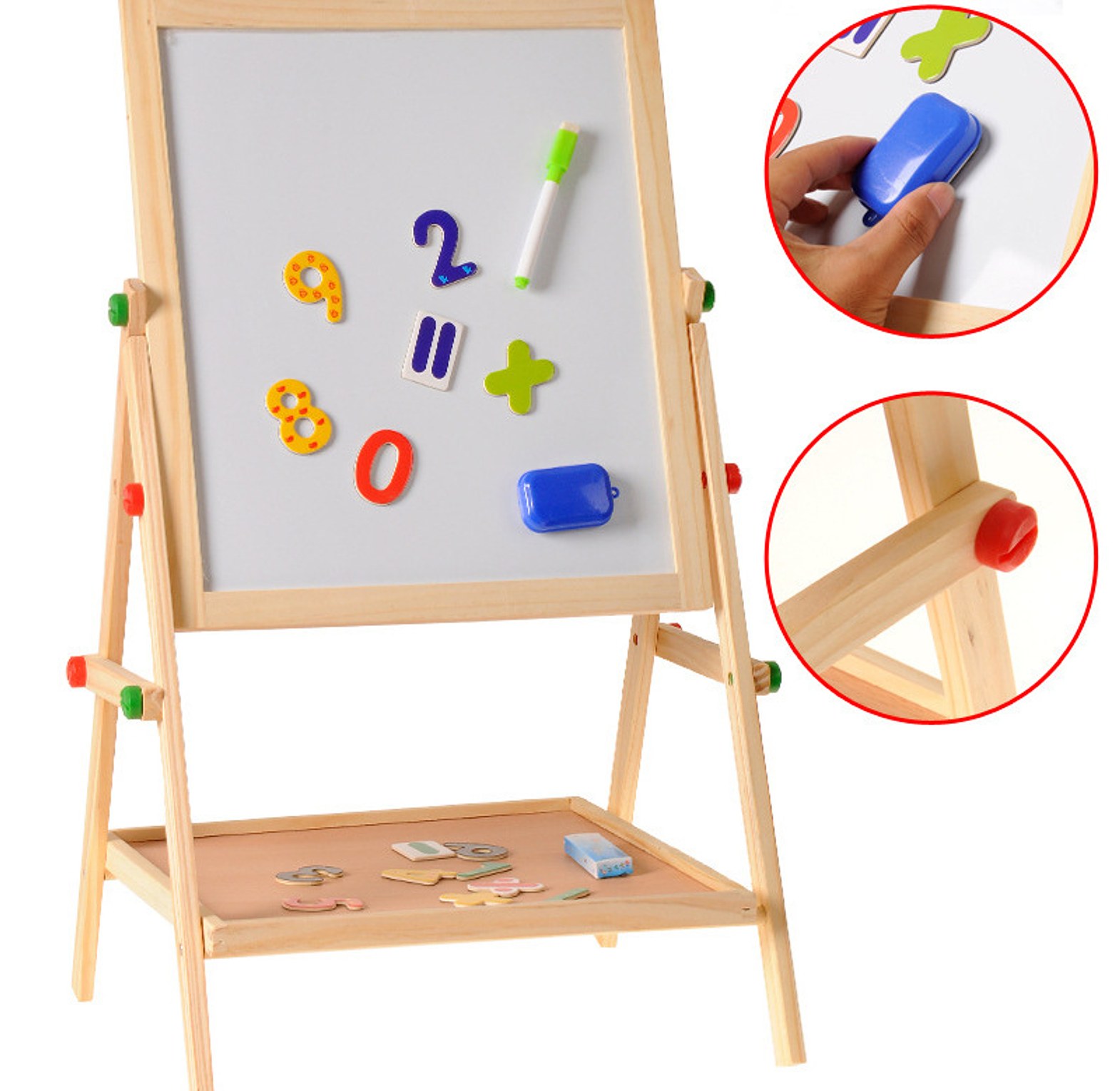 Wooden Drawing Blackboard Whiteboard  image