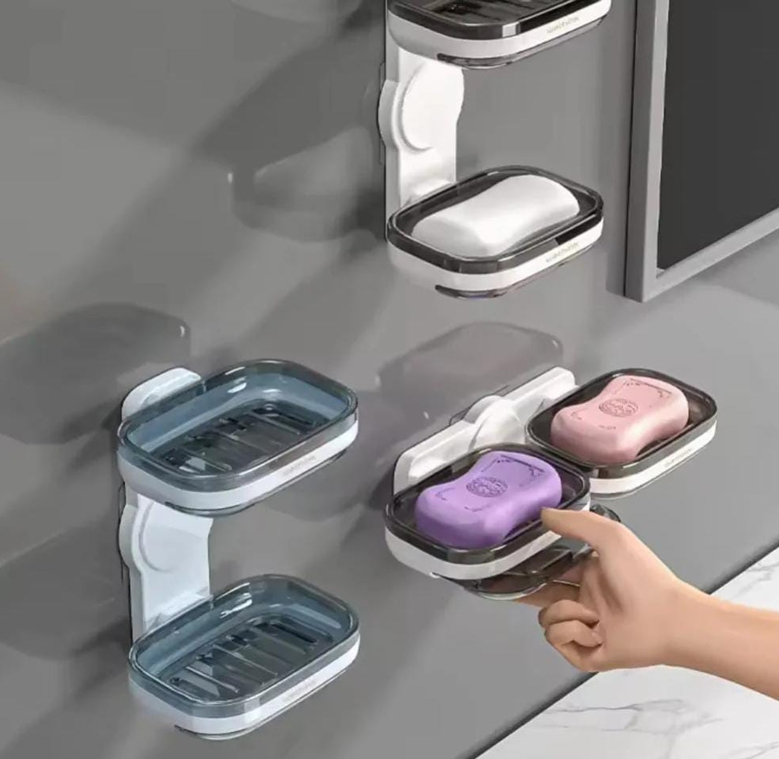 Classy Double soap holder  image