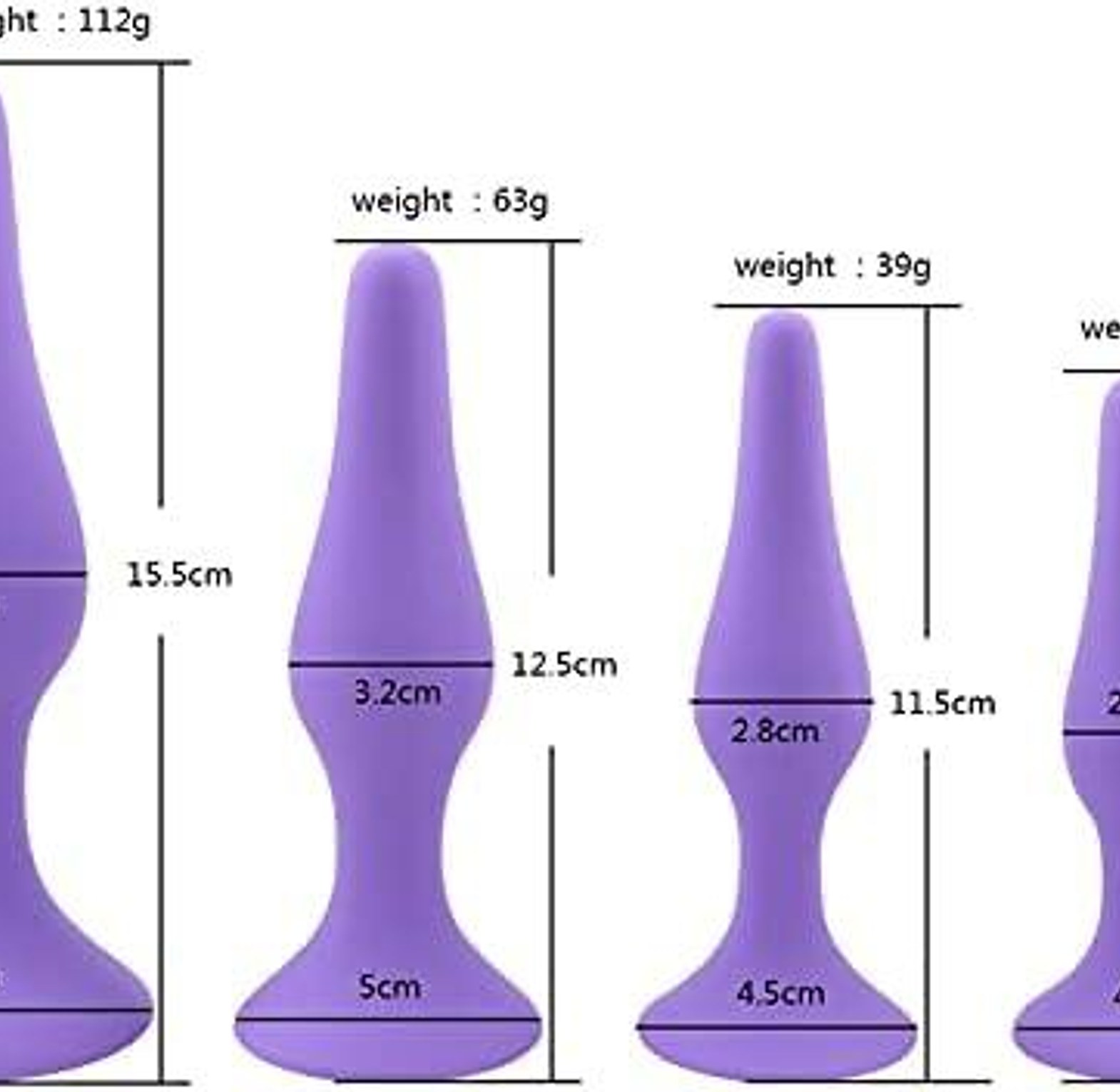Anal Toys Butt Plug for Beginner Erotic Toys Silicone Anal Plug Adult Products Anal Sex Toys for Men Women image